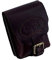 MIKA 28059802 - Gürteltasche M aus Echt Leder/Sattelleder mit unterteiltem Hauptfach und 2 Gürtelschlaufen, Hüfttasche im Hochformat, Belt Pouch in braun, Taillentasche ca. 12 x 5 x 15 cm