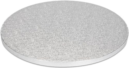 Tortenunterlage Rund Silber, 51cm