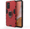 Funda para móvil OPPO A53 / OPPO A53s / OPPO A32 Carcasa Magnética con Anillo Imán Híbrida Antigolpes Resistente Rígida Dura [Tecnología de Absorción de Golpes] (OPPO A53/A53s/A32, Rojo)