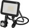 EMOS LED Strahler Profi 20W mit Bewegungsmelder, wasserdichtes Alu Flutlicht für Innen und Außen, Helligkeit 2200lm, Neutralweiß 4000K, CRI>80, Lebensdauer 50000h, Flacker-frei, 5 Jahre Garantie