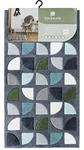 JVL SOLEMATE Hand Carved Windmill Door Mat, 57 X 100 cm