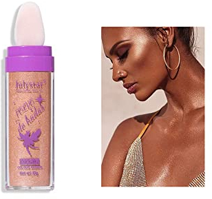 HIROCK Body Glitter Holografischer Glitter Körper Schimmernder, Kosmetischer Glitzer für Gesicht, Körper und Haare, Highlighter Make up Puder, Festival und Party Beauty Make-up (03)