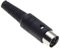 Keple Conector DIN De 7 Pines - Adaptador Macho Conector AV De Audio Conector DIN De Soldadura