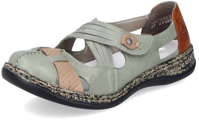 Rieker Damen Low-Top Sneaker 46368, Frauen Halbschuhe
