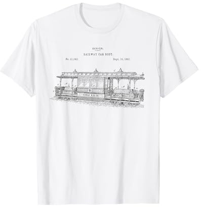 Retro Eisenbahn Zug Auto Tee Shirt Cable San Francisco Trolly T-Shirt
