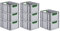 PROREGAL SuperSparSet 8x Eurobox NextGen Color | HxBxT 22x30x40cm | 20 Liter | Griffe grün offen | Glatter Boden | Eurobehälter, Transportbox, Transportbehälter, Stapelbehälter