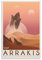 NANXIANG Arrakis Dune Sandworm Frank Herbert Poster Retro Reise Poster Coole Kunstwerke Malerei Wandkunst Leinwand Drucke Hängende Bild Poster 61 x 91,4 cm (
