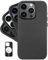 LONLI Classic - (für iPhone 15 Pro) - Europäische Nappa Leder Hülle Case - Wird im Laufe der Zeit glatter und weicher - Kompatibel mit Magsafe - Schwarz