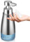 Phneems Seifenspender Automatisch Elektrische Seifenspender Sensor Mit Sensor Edelstahl Seifenspender Automatischer Schaum Soap Dispenser Automatic No Touch Schaumspender FüR Bad,KüChe Silber Metall
