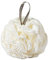 Éponge de douche en luffa de 80 g - Éponge de bain en luffa - Grande taille - Couleur fleur - Pour homme et femme - Éponge de douche avec poignée