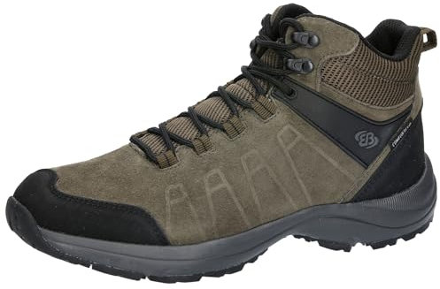 Brütting Unisex Mount Harvard High Trekkingsstiefel, Oliv/Schwarz, 41 EU