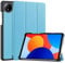 Tablet Case For Xiaomi Redmi Pad SE 4G 8.7 Inch Case, Trifold Stand Cover with Pencil Holder, Auto Sleep/Wake, Soft TPU Back, Slim Protective Cover, Skyblue