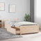 Generisch Bett mit Schubladen 75x190 cm