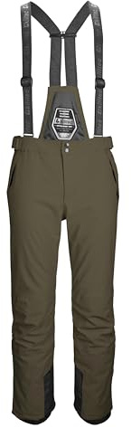killtec LAROK Skihose Trägerhose Herren schwarz schwarz