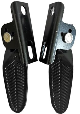 Lot de 2 repose-pieds pour vélo électrique - Pédales arrière pliantes