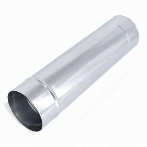 Edelstahl Kaminrohr Ofenrohr Ofenknie 0–90° Rauchrohr Schornstein Abgasrohr CE Deutschland-zugelassen Sanierung Heizung 250mm 330mm 500mm 1000mm