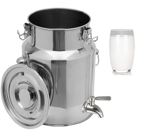 Stainless Steel Sealed Transport Container with Faucet for Wine and Oil Storage, 100-Liter Capacity