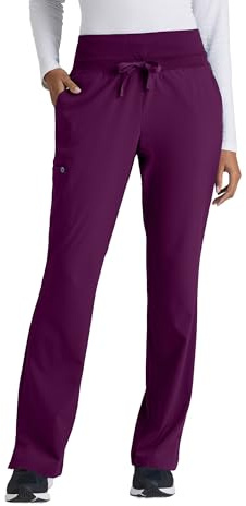 Barco One 5206 Midrise Cargo Pant Wine XL Petite