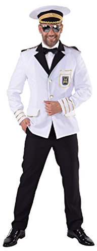 narrenkiste M216247-XL Herren Kapitänsjacke Kapitäns Kostüm Sakko Gr.XL