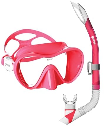 Mares Combo Tropical, Schnorchel Und Tauchmaske, Pink, One Size