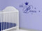 GRAZDesign Wandtattoo kleiner Prinz, little Prince mit Krone für Jungen, Kinderzimmer Aufkleber - 62x30cm / 010 weiss