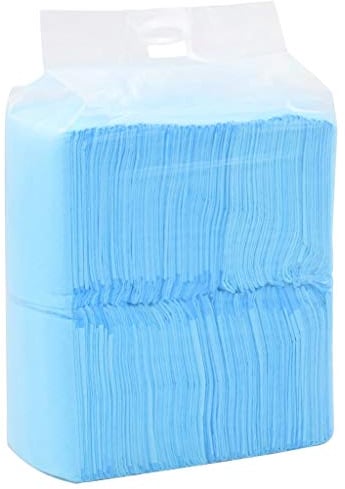 vidaXL 100x Hunde Toilettenmatte Toiletten Pads Welpentoilette Training Welpenunterlage Trainingsunterlagen für Welpen Puppy 60x60 cm Vliesstoff