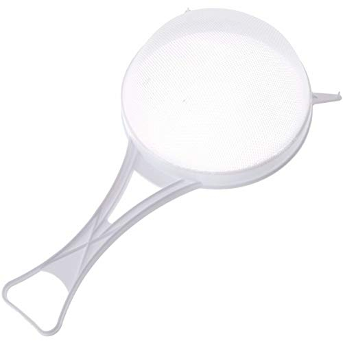 Chef Aid Strainer White Plastic Strainer, Nylon Mesh 15cm