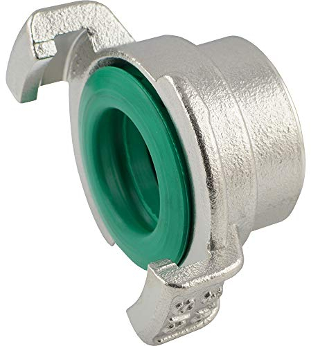 Fittingteile - Gartenschlauch-Schnellkupplungen GeKa 40 mm Klauenkupplung mit Innengewinde Edelstahl (Ausführung: A2 ES - G 1)