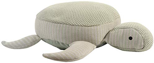 Kindsgut Kuscheltier aus 100% Baumwolle gestrickt, dezente Farben und Schlichtes Design, kuschelig weich und EIN schönes Geschenk, Schildkröte