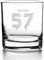 CADEAUX.COM - Verre Personnalisable - Verre à Whisky Tumbler 30cl - Ballons d'anniversaire - Idée Cadeau Personnalisé