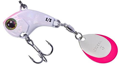 Illex Kunstköder Deracoup Tailspinner - Angelköder für Barsch, Forelle, Rapfen - Barschköder … (Akoya Flash, 7 g 1/4 OZ)