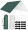 Aceshop 3M x 3M Hammock Rain Fly Tent Tarp Waterproof Windproof Snowproof Camping Tarp Camping Shelter Portable Anti-UV Sun Shelter Basha Sunshade Tarpaulin Mat for Snow Beach Camping Outdoor Travel