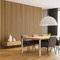 KLEMP Lamellenwand Holz aus MDF 29x40 mm | Wandpaneele innen sowie vertikale & horizontale Decken- | Holzpaneele für Wand & Decke, Flur-, Schlaf- oder Wohnzimmer 17er-Set Grau Matt