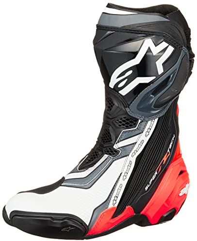 Alpinestars Supertech R Stivali moto (Black/Charcoal,42)