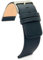 diloy Lederarmband für klassische Uhr – Glattes Rindsleder ohne Nähte, minimalistisches Design – Größen 18mm, 20mm, 22mm, 24mm, 26mm, 28mm, 30mm 327 Navy Blau 30mm
