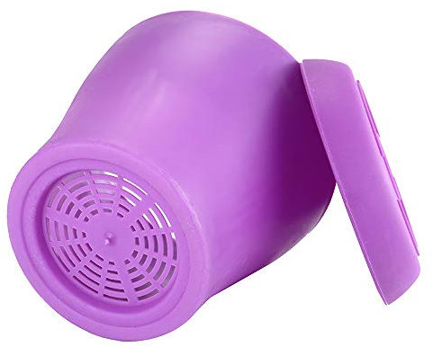 Colourful Plastic Flower Pot, Succulent Flower Pot, Home Office Decor, Plant Pot, Ceramic, Large Outdoor (Hot Pink, One Size)