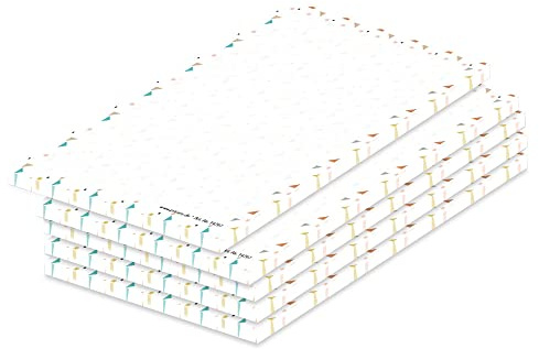 PRICARO Notizblock Triangle, magnetisch, A6, 5 Stück