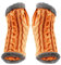 Lässige warme Winterhandschuhe 2024, modische Handschuhe, verdickte Plüschhandschuhe, Herbst und Winter, warme Figurärmel, gestrickte Wollhandschuhe, Damen-Fäustlinge, Orange, Einheitsgröße