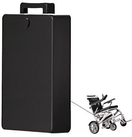 6.6AH,GHBXJX 24V Lithium Battery,Electric Wheelchair Battery Replacement- Rechargeable Battery, Waterproof PVC Replacement Batteries