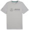 PUMA Herren Mercedes Amg Petronas Formula 1 Graphic Modische T-Shirts, Team Silver Ah24, X-Large