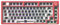 Hxhsgmeh Clavier mécanique filaire avec kit RGB rétro-éclairé, monté avec joint d'étanchéité, pour ordinateur portable, bureau et jeux