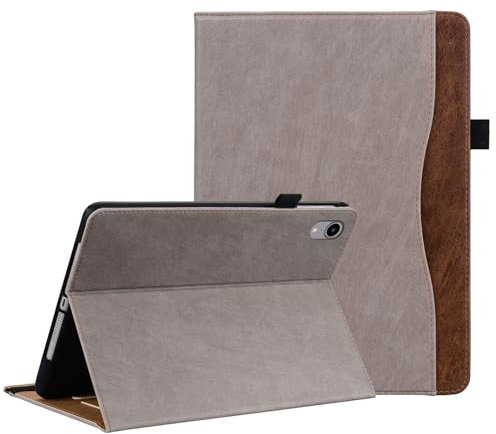 Cicili Coque pour Apple iPad Mini 7 (A17 Pro, 2024, 7ème Génération) / iPad Mini 6 2021, 6ème Génération 8.3 Pouces Étui Tablette avec Pochette et Support Housse de Protection en Cuir PU, Kaqi