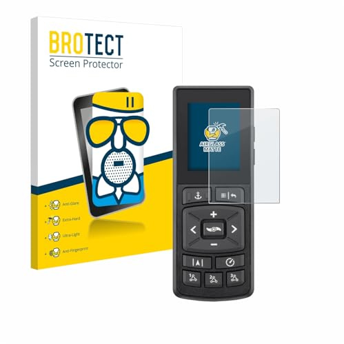BROTECT Schutzglas für Minn Kota Advanced GPS Navigation | Entspiegelnder Displayschutz Made in Germany Schutzfolie Glas Matt Anti-Reflex Kratzfest 9H Anti-Fingerprint Einfache Montage