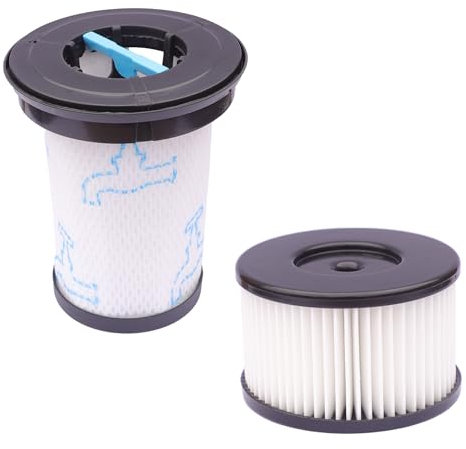 Lot de 2 filtres d'aspirateur ZR009004 compatibles avec Rowenta Air Force Flex 760 ZR009003, ZR009004 Accessoires pour filtre à tige multifonction sans fil