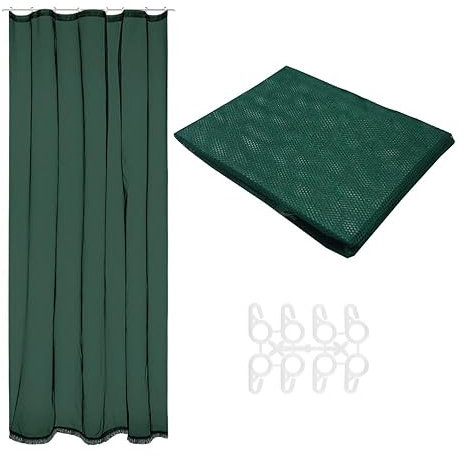 GX GARGIX Tenda Zanzariera telo mosche porta balcone finestre moschiera (Cap/Verde)