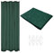 GX GARGIX Tenda Zanzariera telo mosche porta balcone finestre moschiera (Cap/Verde)