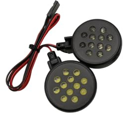 smTSRC Kunststoff-LED-Lichter, Empfänger-Set für 1/5 HPI RV km Rofun Baja 5B Buggy 2.0