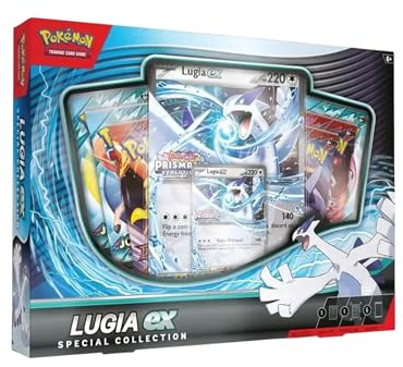 Pokémon-Sammelkartenspiel: Kollektion Lugia-ex (1 holografische Promokarte, 1 überdimensionale Karte & 6 Boosterpacks)