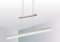 Trango 2014-012A Design stufenlos dimmbare & höhenverstellbare Pendelleuchte *WOW* Edelstahl-Optik - 850mm Lang inkl. 1x 20 Watt LED Modul 3000K warmweiß Esstischleuchte - Hängelampe – Deckenleuchte