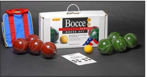 St. Pierre Tournament Bocce Set with Nylon Bag